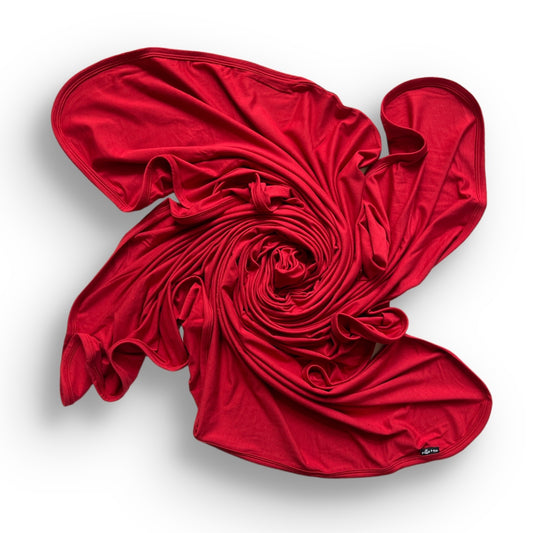 BAMBOO BLANKET - Red