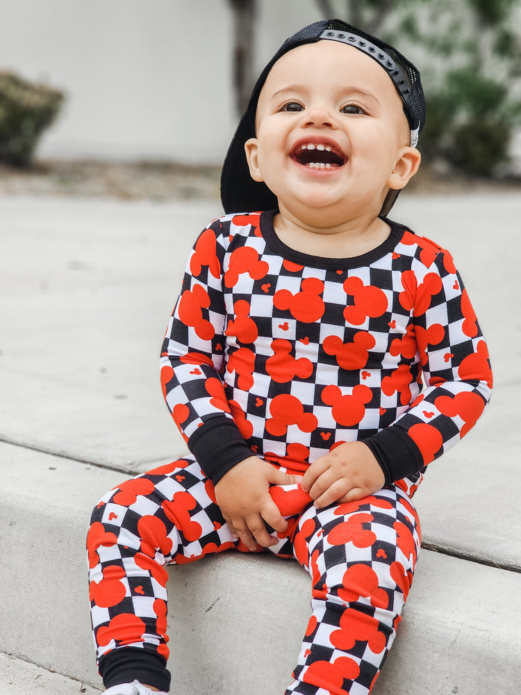 LONG SLEEVE 2 PIECE SETS- Roo Magic (Red)