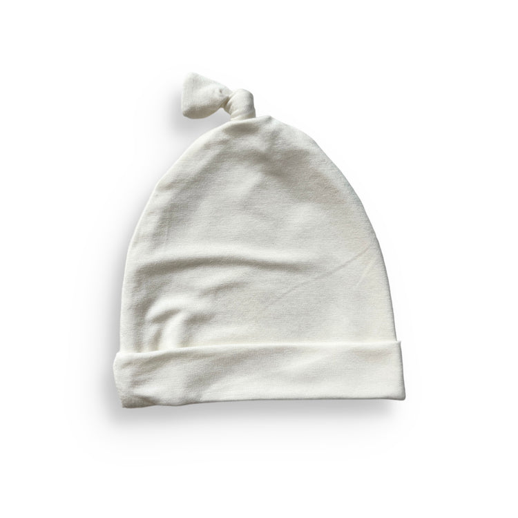 BAMBOO KNOT BEANIE- Natural