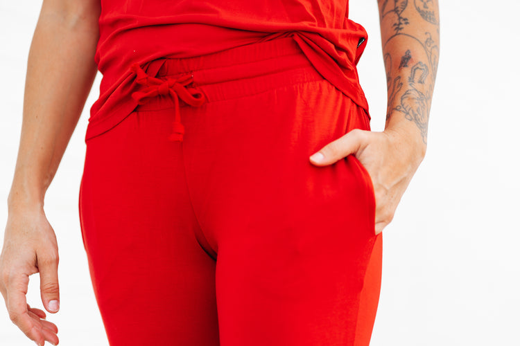 MAMA JOGGERS- Red