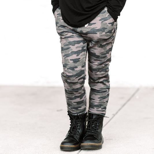 JOGGERS- Chris Camo Bamboo French Terry