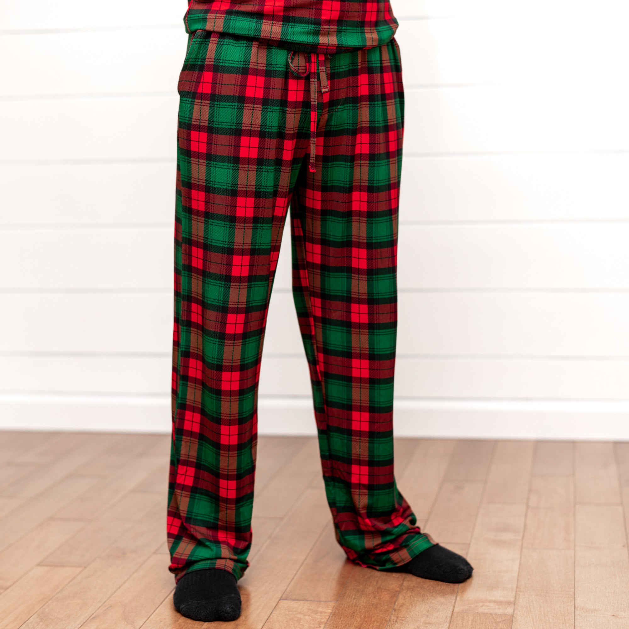 Green Plaid Pants Red Tartan Plaid Pajamas Plaid Pajama Pants For