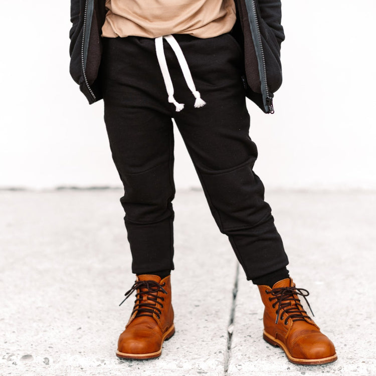 JOGGERS- Midnight Bamboo French Terry